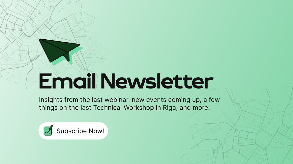 EMERALDSeu's tweet photo. The 7th issue of our #newsletter is out! 📧
Read more on our latest #webinar 📺, new #events coming up, and some insights on the latest #technicalworkshop in Riga!
Read it here 👉🏻 https://t.co/BWjIVRzFs2 https://t.co/VVy0kze7A0