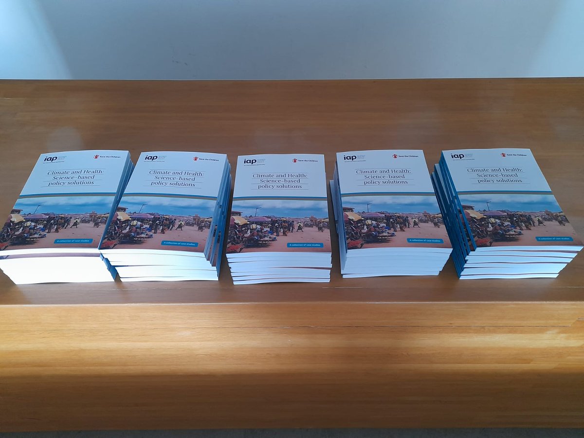 InterAcademy Partnership (IAP) 🌍 #science #health (@iapartnership) on Twitter photo ✨ Released today! 🌎
🌦Climate and Health: Science-based policy solutions - a collection of case studies👩🏫
IAP in collaboration with <a href="/SavetheChildren/">Save the Children US</a>
#SustainableAction #ClimateandHealth
Read and download the single case studies: lnkd.in/desB7mtS ✨ Released today! 🌎
🌦Climate and Health: Science-based policy solutions - a collection of case studies👩🏫
IAP in collaboration with <a href="/SavetheChildren/">Save the Children US</a>
#SustainableAction #ClimateandHealth
Read and download the single case studies: lnkd.in/desB7mtS