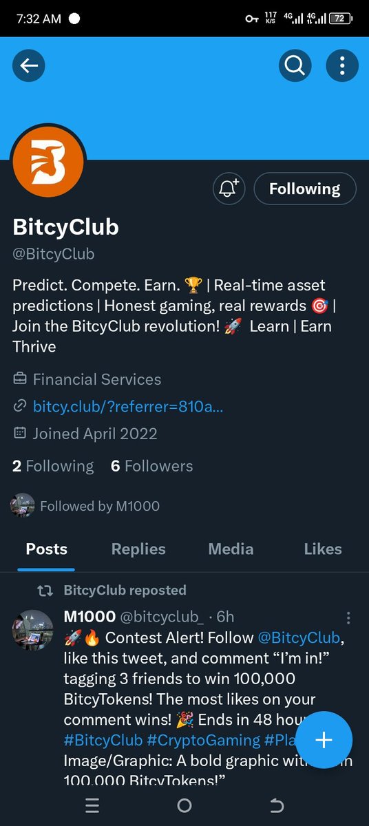 iamstayfocus's tweet photo. @bitcyclub_ @BitcyClub I'm in!
#BitcyClub 
@antwi_jaymes @iyque_equation @Mcdreamy2_ https://t.co/F1l6PZ2YE5