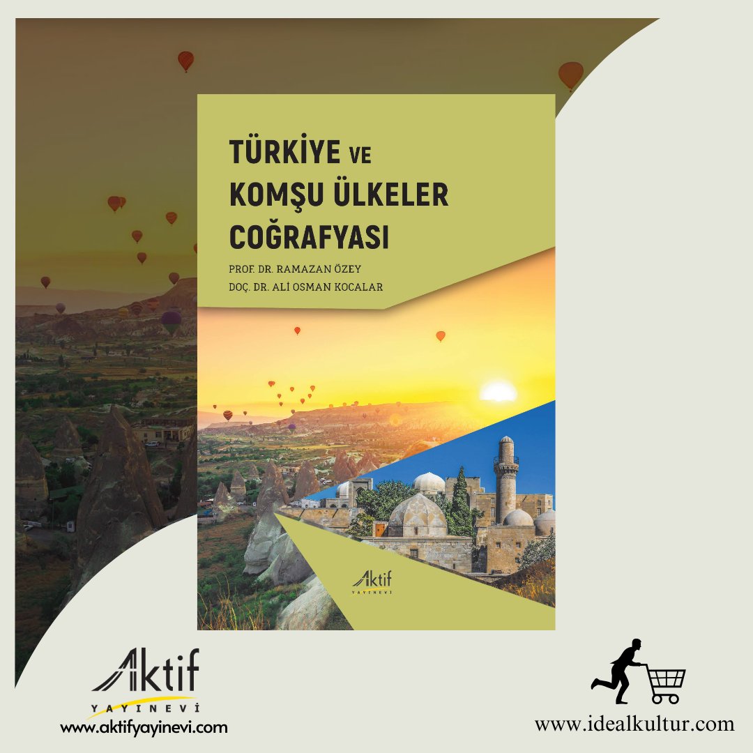 Türkiye ve Komşu Ülkeler Coğrafyası

Prof. Dr. Ramazan Özey, Doç. Dr. Ali Osman Kocalar

Online Satış: idealkultur.com/turkiye-ve-kom…

#Türkiye #KomşuÜlkeler #Coğrafya #YeniKitap