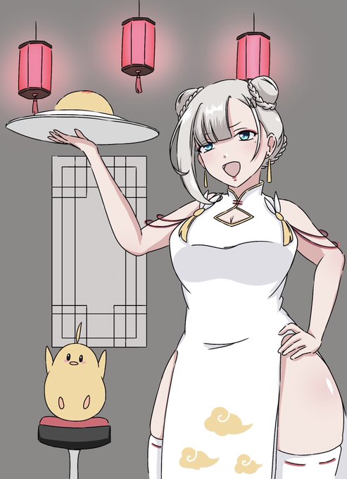 町中華翔鶴姉概念🍜🥟

なんか線画の方が上手い気がす🫠🎨 