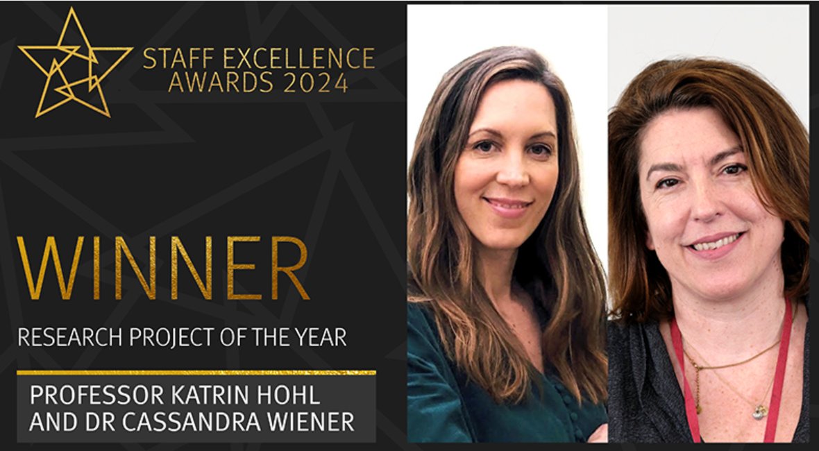 City Uni Sociology & Criminology (@citysociology) on Twitter photo 🎊We're excited to share that THREE of our colleagues received Staff Excellence Awards🎉
1. Julian Hargreaves- 'Excellence in Teaching & Learning'
2. <a href="/KatrinHohl/">Professor Katrin Hohl OBE</a>- 'Research Project of the Year'
3. <a href="/EmmelineRTaylor/">Prof. Emmeline Taylor</a>- 'Outstanding Collaboration with Business, Practice & Professions' 🎊We're excited to share that THREE of our colleagues received Staff Excellence Awards🎉
1. Julian Hargreaves- 'Excellence in Teaching & Learning'
2. <a href="/KatrinHohl/">Professor Katrin Hohl OBE</a>- 'Research Project of the Year'
3. <a href="/EmmelineRTaylor/">Prof. Emmeline Taylor</a>- 'Outstanding Collaboration with Business, Practice & Professions'