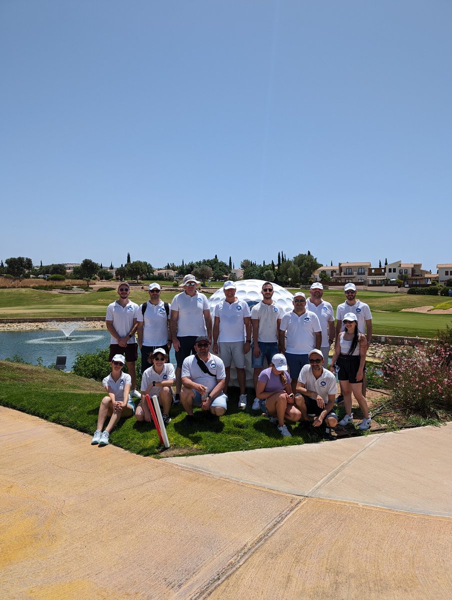 RadiantFleet's tweet photo. We had an incredible team-building experience at @RadiantFleet  with  our second golf lesson on Sunday! The day was packed with excitement  and laughter, creating unforgettable memories for our team and their  families.
#TeamBuilding #GolfLesson #AphroditeHillsResort https://t.co/USOc0TX0pK