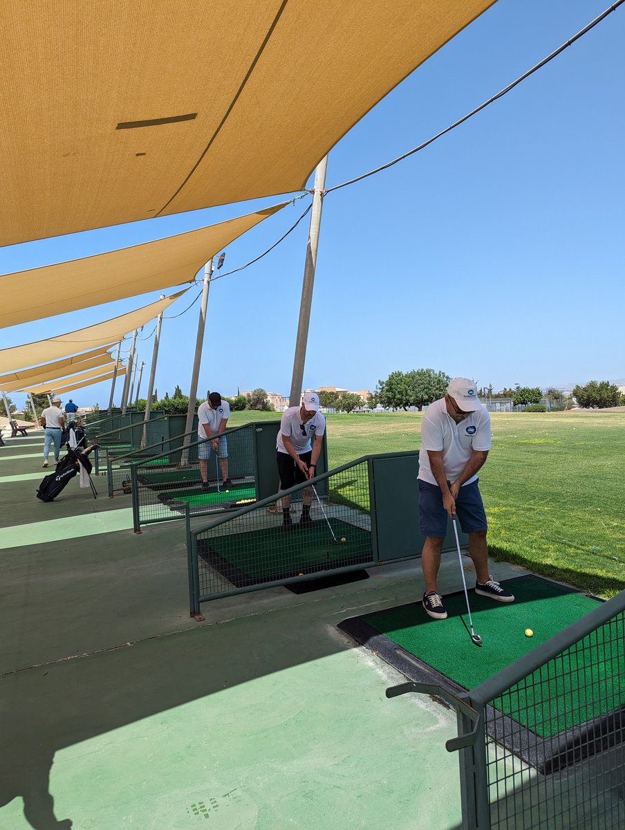 RadiantFleet's tweet photo. We had an incredible team-building experience at @RadiantFleet  with  our second golf lesson on Sunday! The day was packed with excitement  and laughter, creating unforgettable memories for our team and their  families.
#TeamBuilding #GolfLesson #AphroditeHillsResort https://t.co/USOc0TX0pK