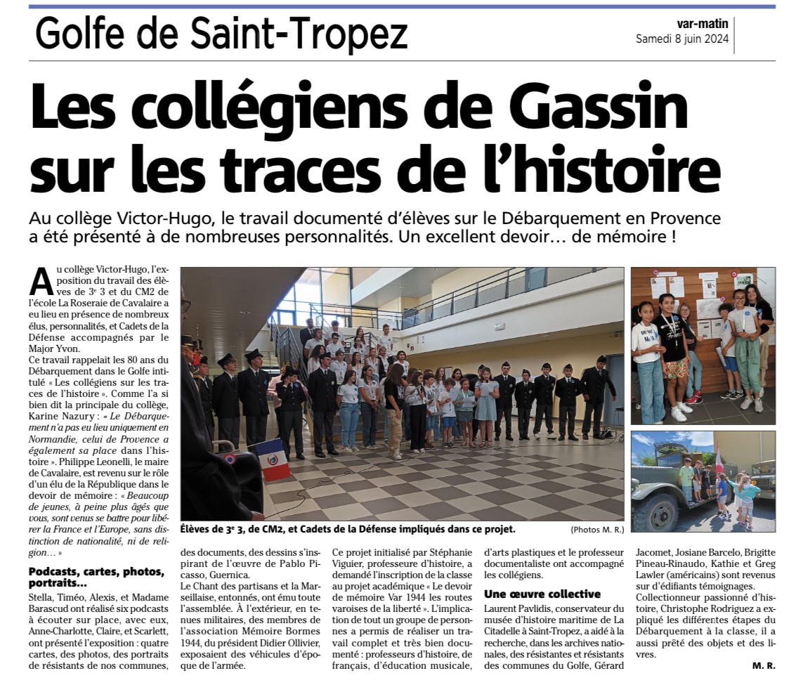 Collège Victor Hugo - Gassin tweet media