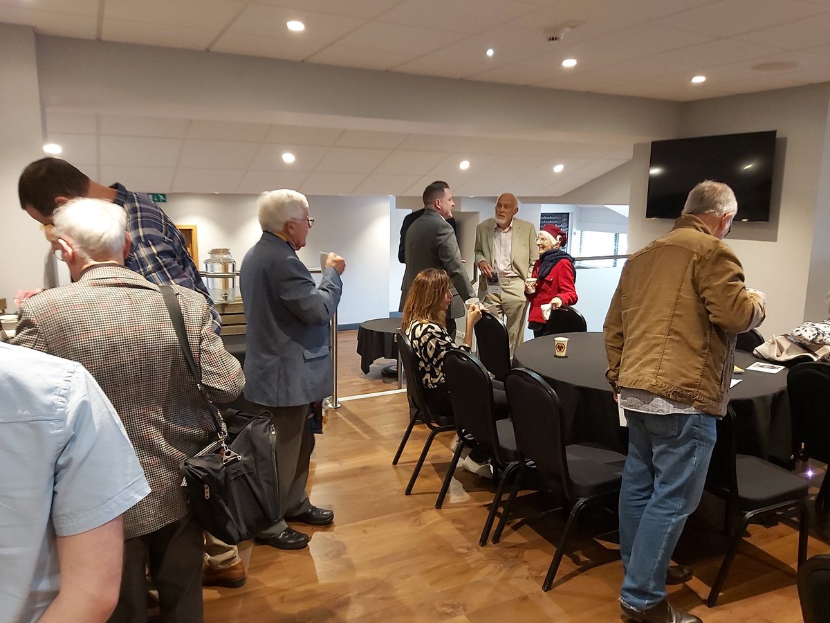 Great event unveiling a #blueplaque for Dora Penny this weekend. Well organised by <a href="/TheWolvSociety/">The Wolverhampton Society</a> and well hosted by <a href="/Wolves/">Wolves</a> in their Board Room. David Guest was also a thoroughly knowledgeable and passionate plaque sponsor.