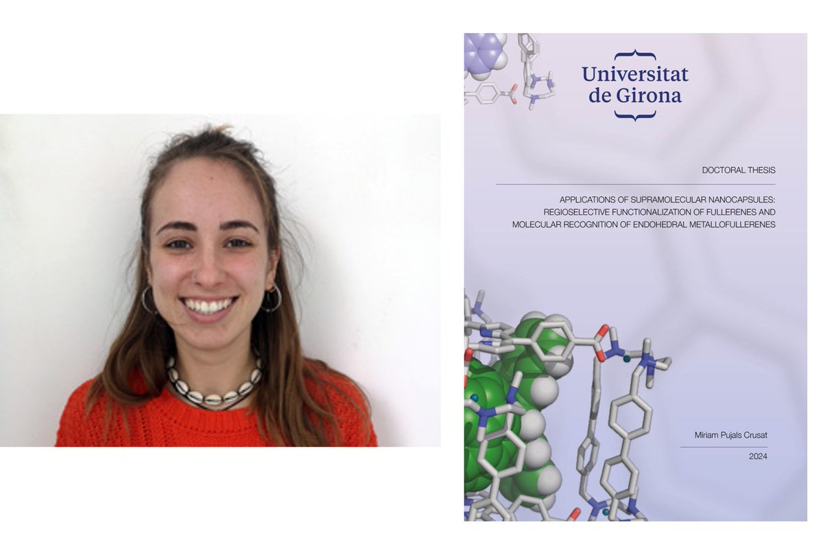PhD defense Míriam Pujals (<a href="/miriampucr/">Míriam</a>) under supervision of <a href="/ribas_xavi/">xribas</a> 
Place: Aula Magna – <a href="/UdGCiencies/">Facultat de Ciències</a>
Date: June 14, 2024 Time: 10.30h
<a href="/udgdoctorat/">Escola de Doctorat de la UdG</a> <a href="/UdGRecerca/">UdG Recerca</a> <a href="/gentudg/">Gent UdG</a> <a href="/QBIScat_UdG/">QBIS-CAT Research Group</a> 
iqcc.udg.edu/2024/06/10/phd…