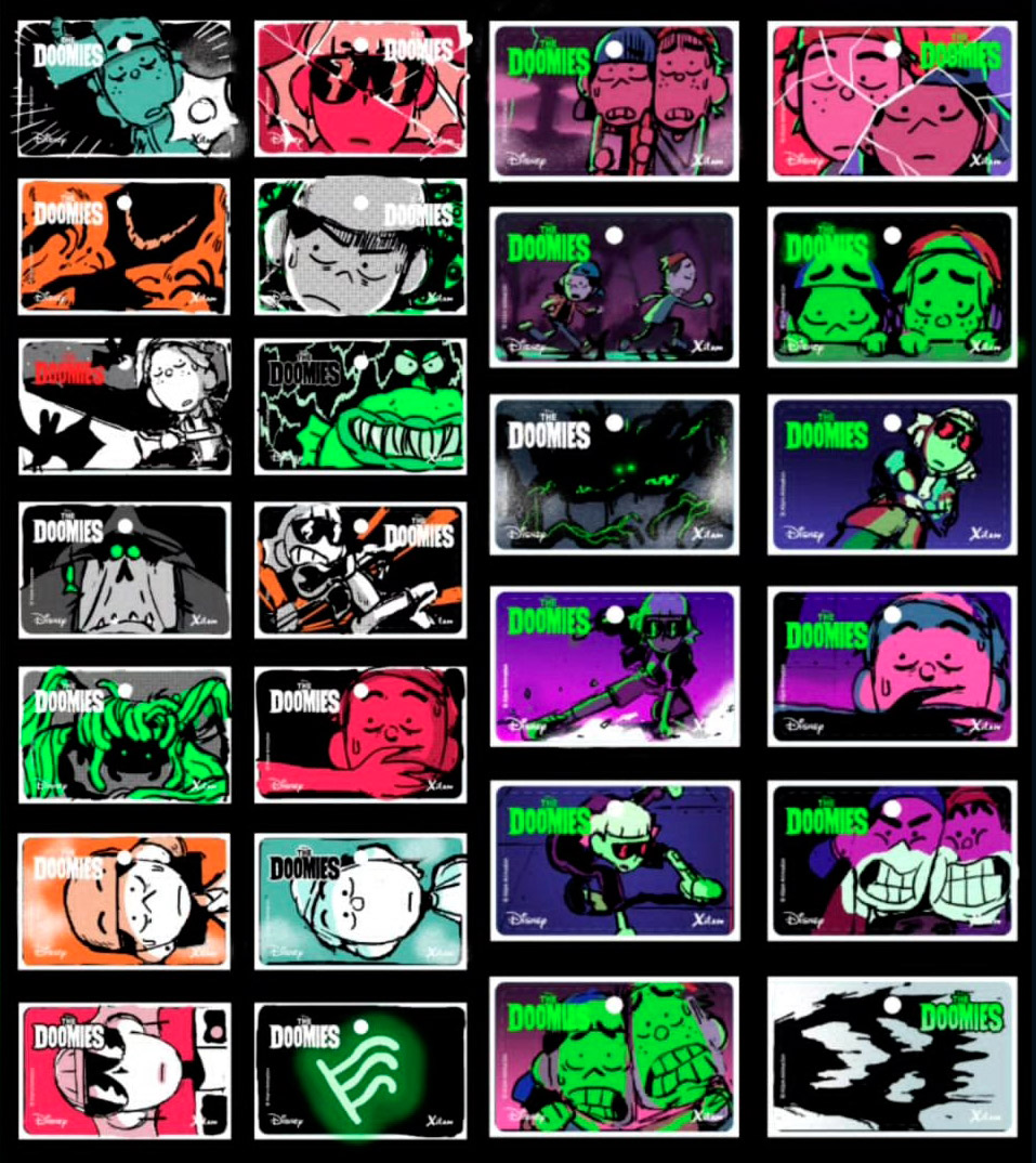 catsuka's tweet image. If you're wondering who designed/illustrated the great Annecy Festival 2024 x Xilam "The Doomies" badges, it's @MathildeKitteh :-]
Bonus: some research she did.
Note: I'm at the festival all week.