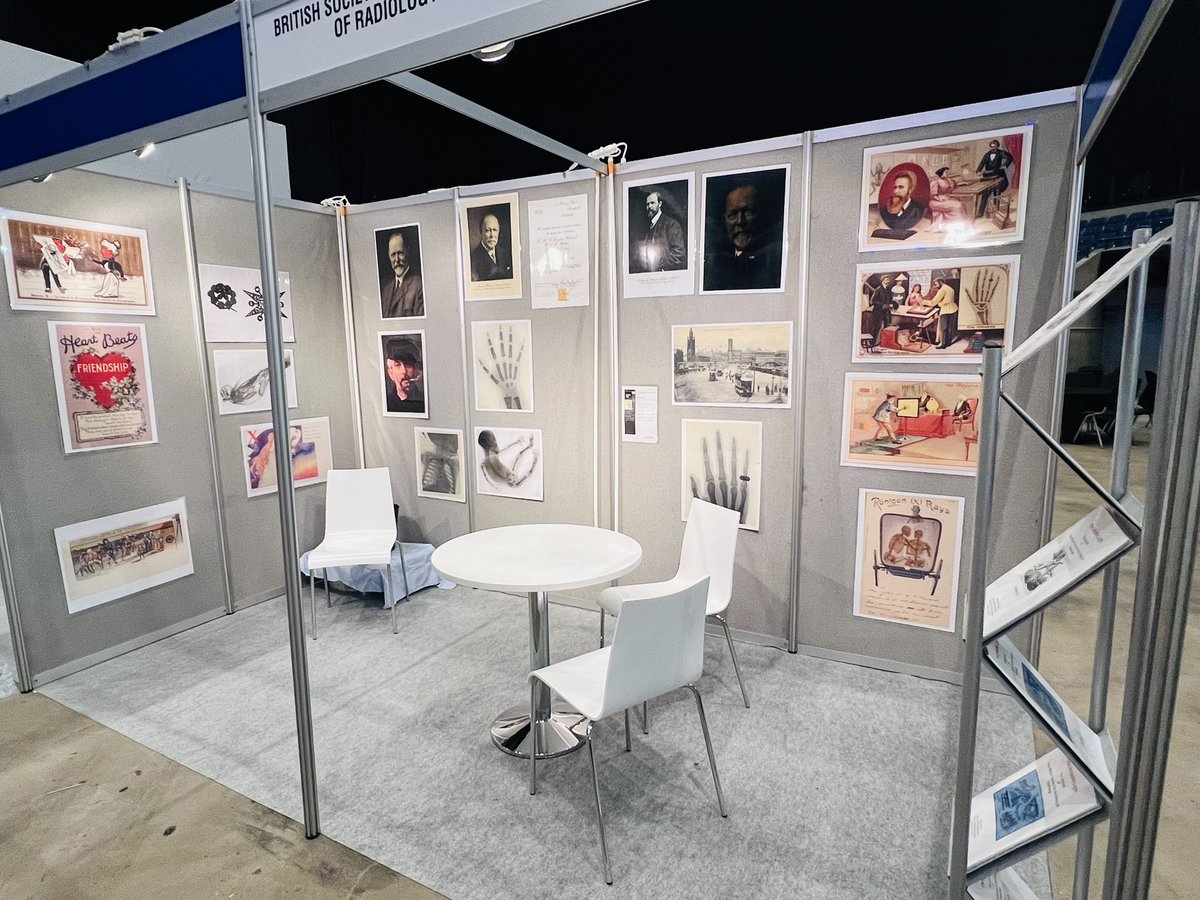 British Society for the History of Radiology pleased to be at #ukio2024 - do visit our stand!