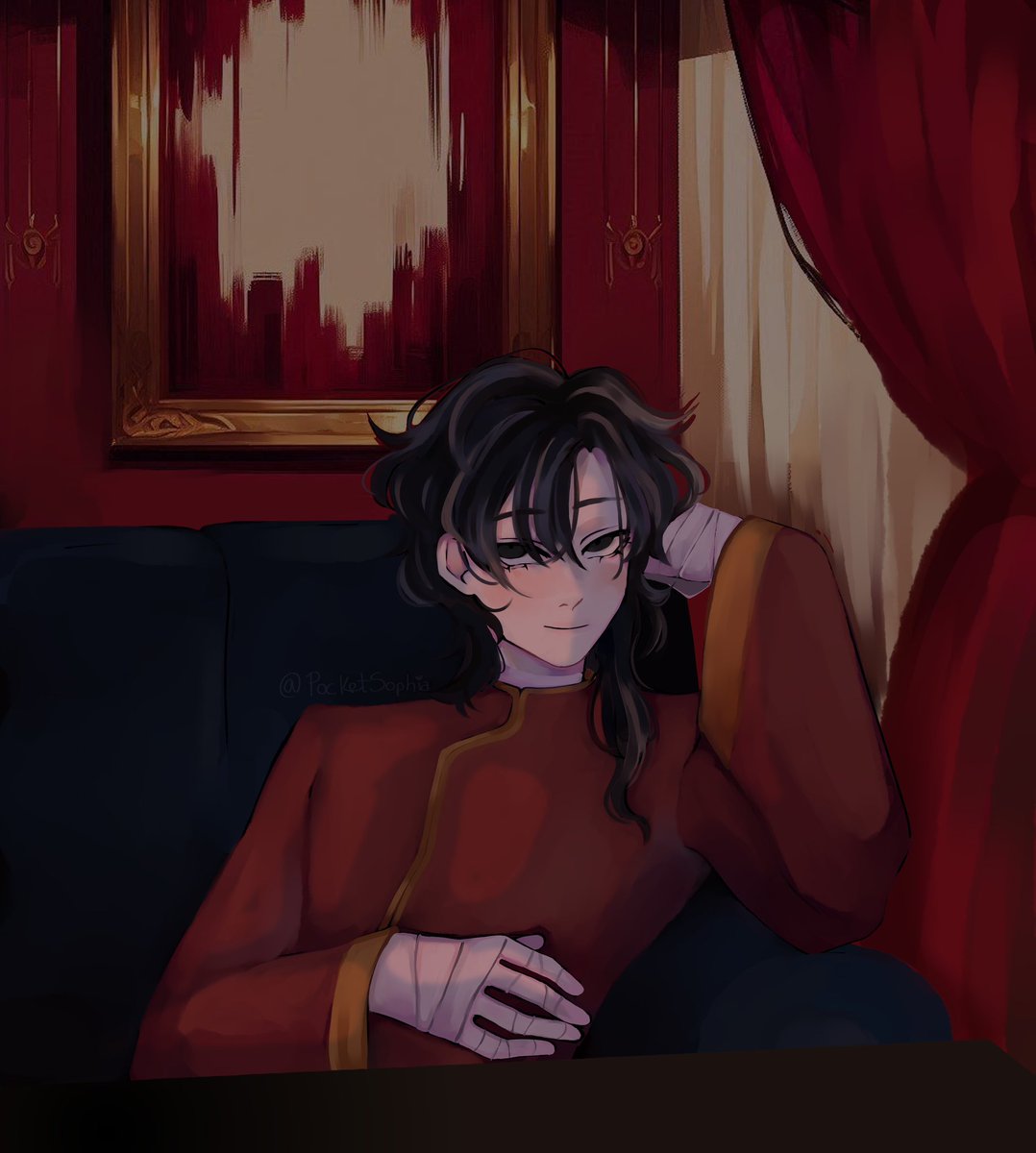PocketSophia's tweet image. he’s so babygirl 🙇🏻♀️
♡
#TSWWMBD #theressomethingwrongwithmyblinddate #art #digitalart