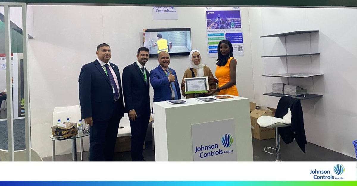 JC_arabia's tweet photo. شاركت جونسون كنترولز العربية في معرض #buildexpo الذي أقيم في العاصمة الكينية نيروبي بهدف عرض حلولنا المبتكرة للمباني الذكية والمستدامة والتعرف على أحدث التطورات في الأسواق الناشئة. نتوجه بالشكر لهيئة تنمية الصادرات السعودية (SEDA) على توفير هذه الفرصة للمشاركة الدولية ولتسليط الضوء على مبادرة صنع في السعودية.
#جونسون_كنترولز_العربية
#نحو_العالم
#يورك_السعودية_نحو_العالم
#يورك
#صناعة_البناء_والإنشاءات_بأفريقيا
#حلول_تقنية_مبتكرة_ومستدامة
#رؤية_التصدير_السعودية
#التوسع_في_أفريقيا
#النمو_المستدام
We are dedicated at Johnson Controls Arabia to expand our reach in Africa. The #BuildExpo exhibition was instrumental in making connections and networks within emerging markets. Over three days, we showcased our high-performance, innovative solutions for smart and sustainable buildings. Thanks to the Saudi Export Development Authority (SEDA) for this incredible opportunity to highlight the Saudi Made initiative. Together, we’re leading the way in construction innovation and sustainability.
#Johnson_Controls_Arabia
#Driving_Sustainability
#leadingtheway
#YORK
#BuiltExpo2024
#ConstructionInnovation
#SaudiExpo
#BuildingFuture
#Architecture
#ConstructionExpo
#SustainableBuilding
#TradeExhibition
#NetworkingEvent
#IndustryLeaders
#TechInConstruction
#NairobiEvents
#B2BNetworking
@SaudiExports
@EXPOGR