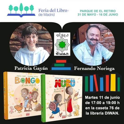 PequeNetRaton's tweet image. Corre y pide a Patricia Gayán y Fernando Noriega que firmen tu libro:
El martes 11 estarán firmando «NURU y la vaca número 10» en la feria del libro de Madrid, de 17:00 a 19:00 en la caseta 76 de la librería DIWAN.