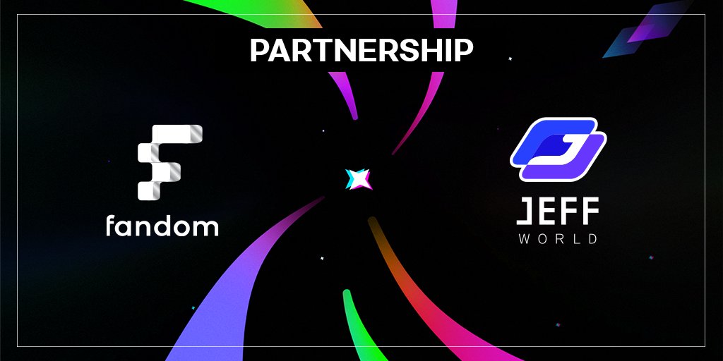 FANDOM is excited to partner with <a href="/jeffworld_io/">JEFF World</a>, a leading metaverse platform. 

Together, we'll lead to the way to a FANtastic Web 3.0 era.

🎉Join the Partnership Galxe Event🎉
app.galxe.com/quest/FANDOMST…

🎁Rewards🎁

🏆100 Winners: 100 $CRTR + 170 $JEFF
1. FANDOM 10,000 $CRTR
2.