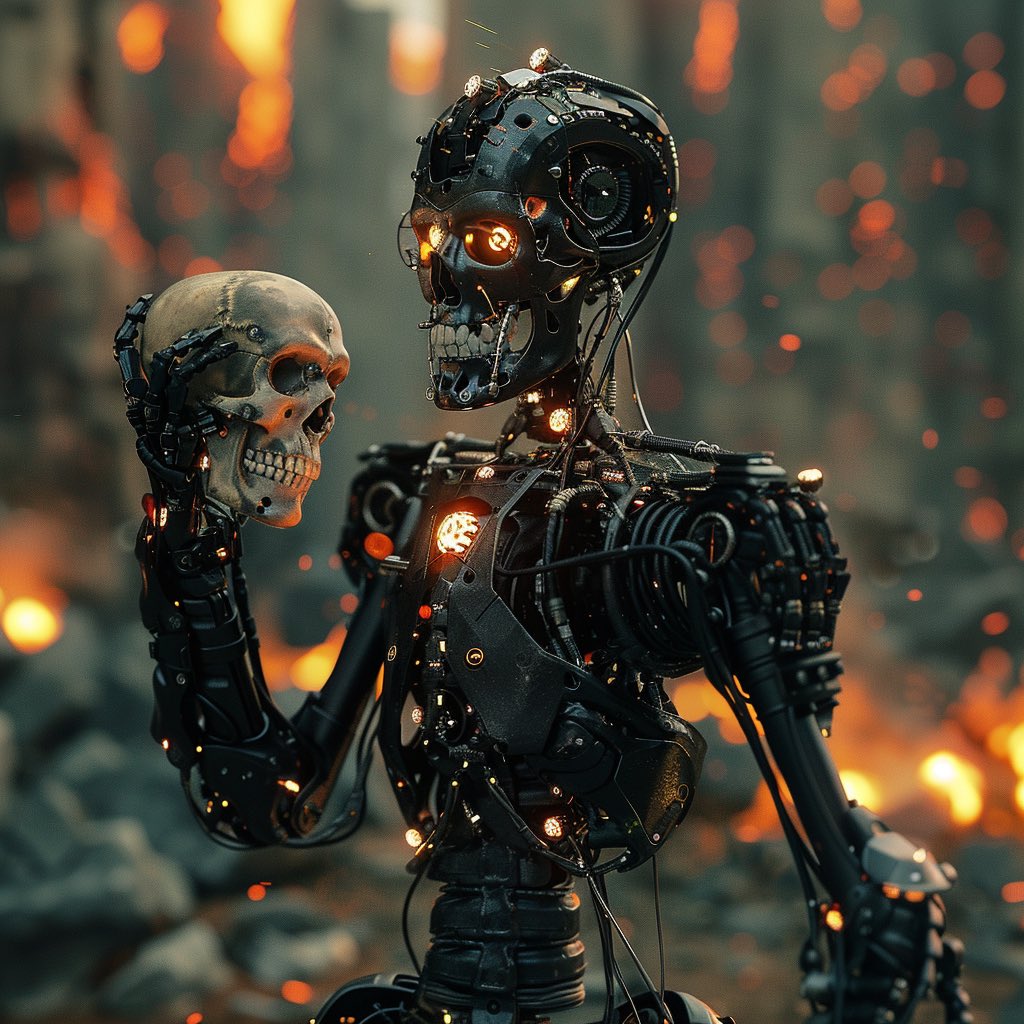 creepydotorg's tweet photo. OpenAI insider estimates 70% chance that AI will destroy or catastrophically harm humanity. https://t.co/4soS2kssnA