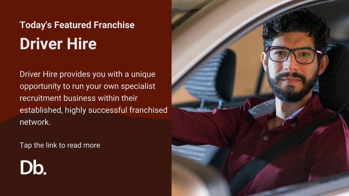 Join Driver Hire's franchise network and become a leader in specialist logistics recruitment. With proven success since 1983, the road to your own franchise starts here.

Find out more → bit.ly/49Ags1l

#DaltonsBusiness #FranchiseOpportunity #DriverHire