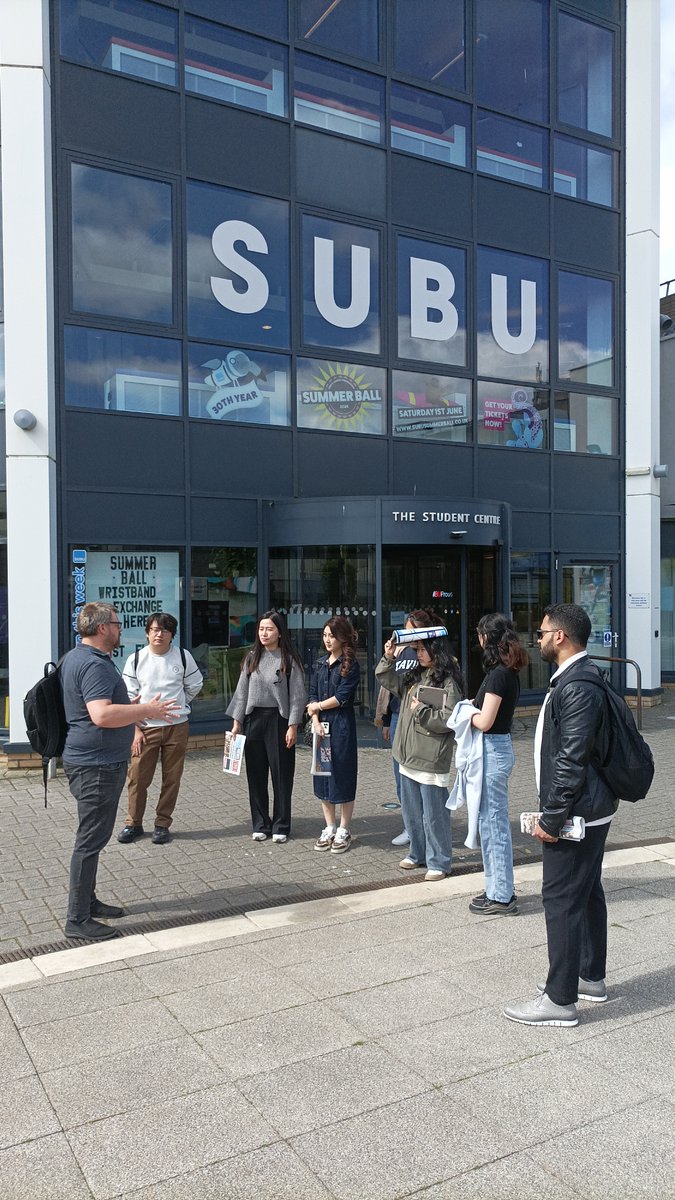 On Friday Ben from College Services took our new student starters on their first visit to Bournemouth University Talbot Campus. The sunshine was a warm welcome for our students who were able to see where they will be studying next year!