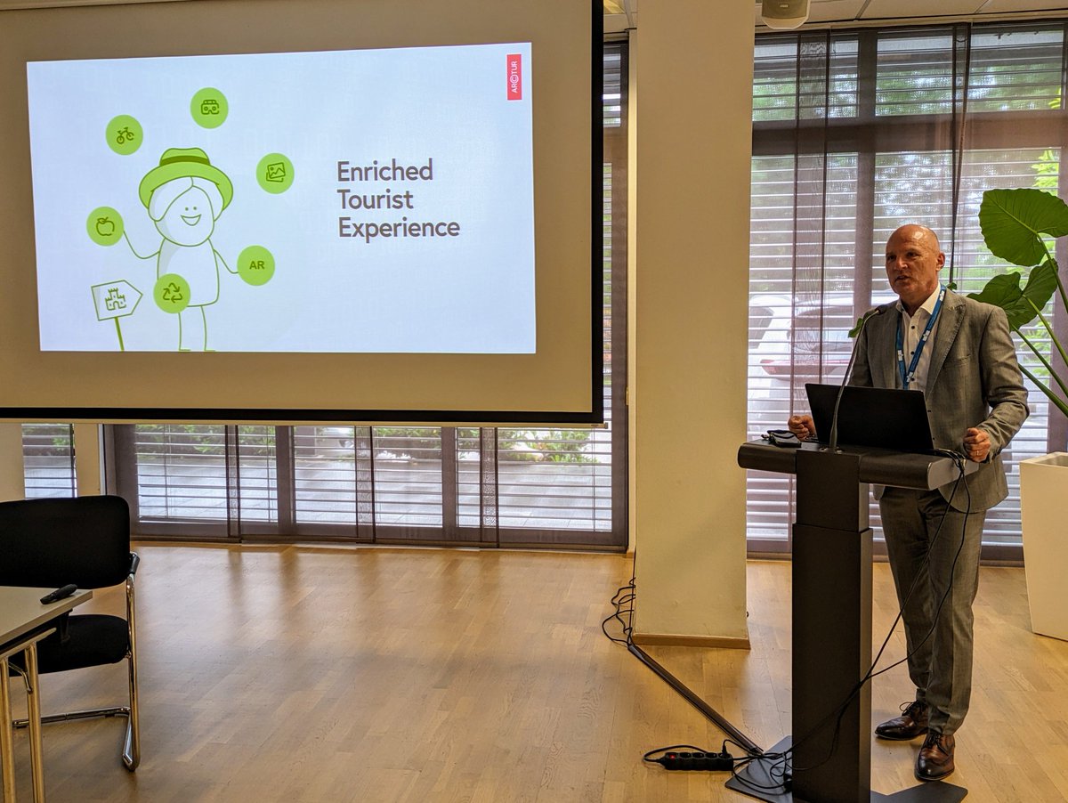 Inspiring keynote on "AI-Driven Innovation for Better Living" by 
Tomi Ilijaš, CEO and Founder, Arctur, Slovenia, presenting several concrete use cases