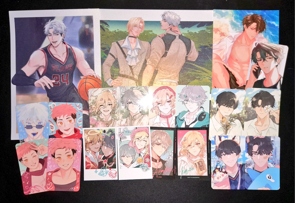 kukonysun's tweet photo. My #PotASummer & #BLUshCon24 haul πβ¨οΈ
thank u so much @ttalby_ @uenodraws @krabsticksart @vinsprout @HA_ZHE_ @banacotta @patsudonn @fortyffirst π https://t.co/i2Q6di2J1F