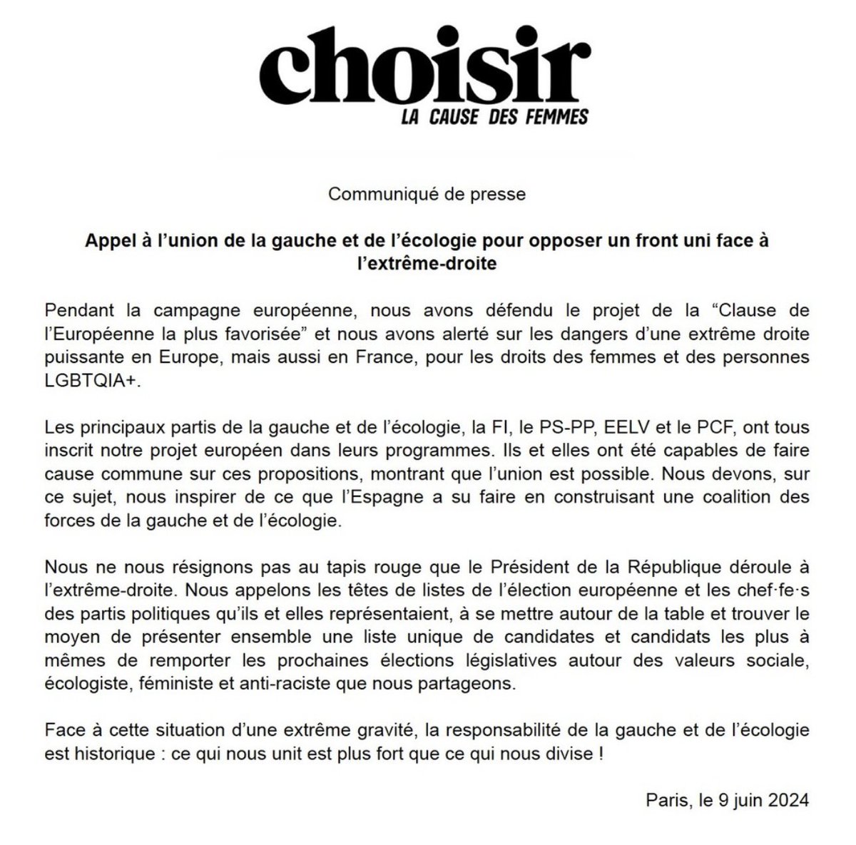 Choisir- la cause des femmes tweet media