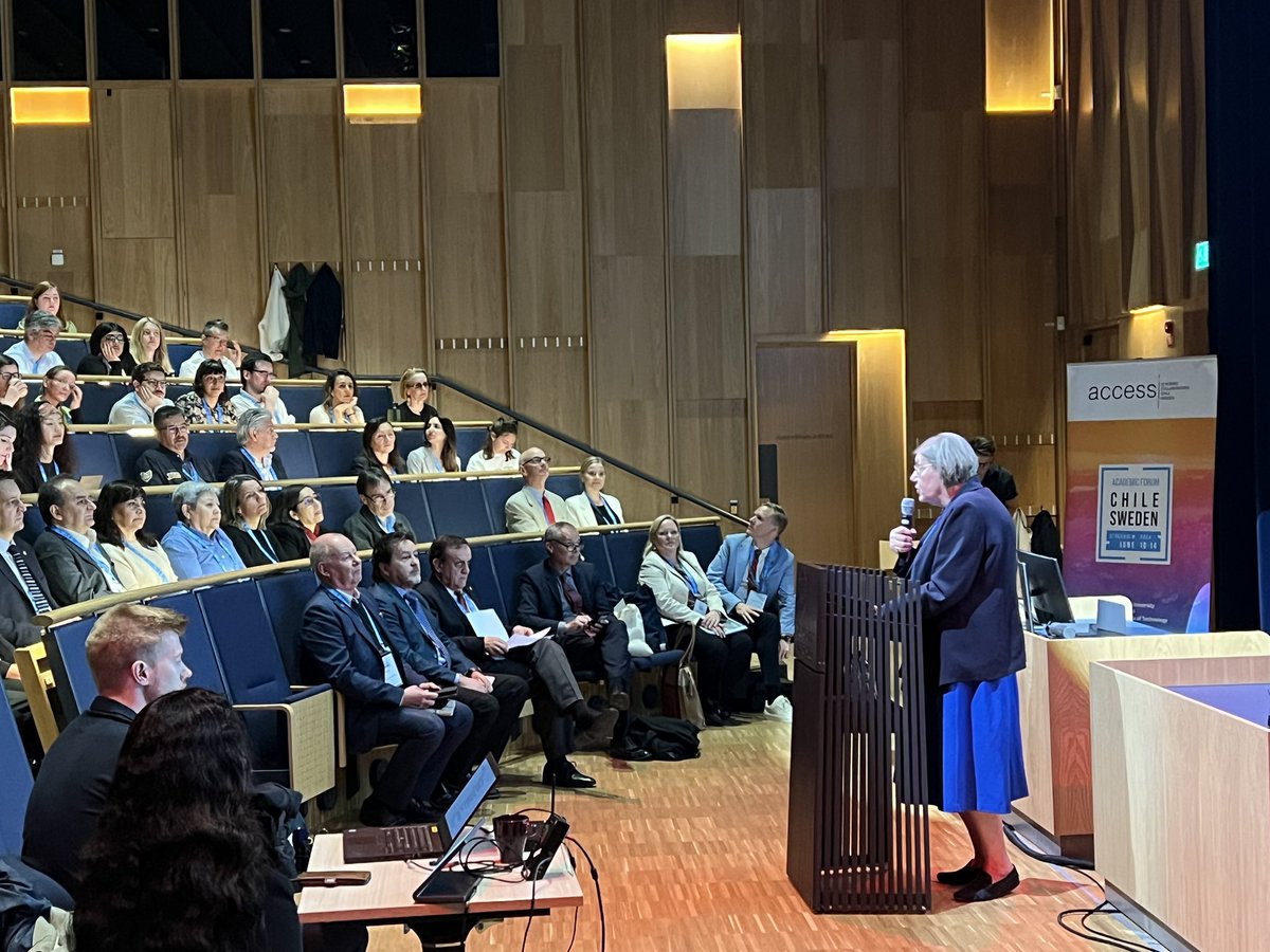 PMickwitz's tweet photo. Prof. Astrid Söderbergh Widding, President, Stockholm University is opening the Access Forum 2024. https://t.co/HKNkQ0XZWv https://t.co/zFgOZh9yxS