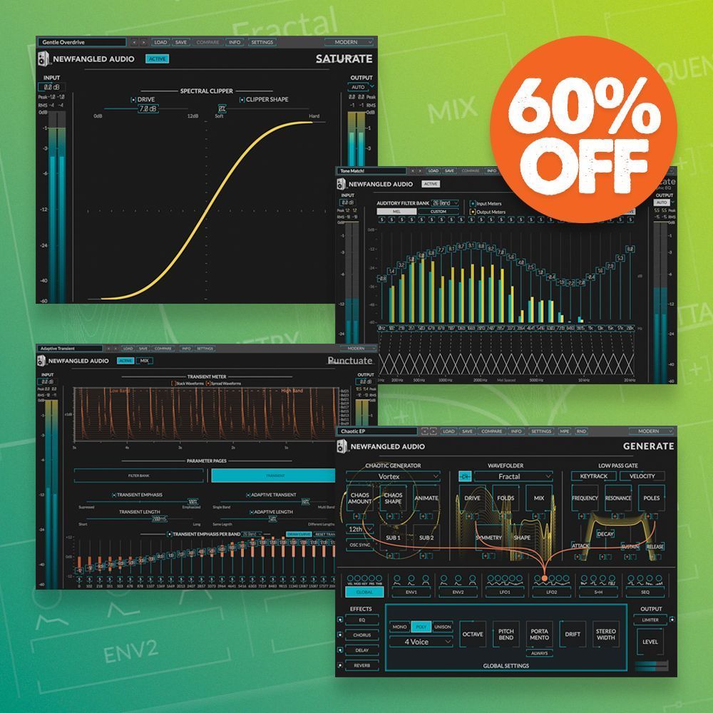 pluginfox's tweet photo. Newfangled Audio Pluginpalooza Sale 🎛️
Save 60% on select plugins
Buy here: https://t.co/I0Fm4edYG7
Sale ends July 8th ⏰
@newfangledaudio @eventideaudio #newfangledaudio #pluginfox #plugindeals #pluginsales #dtm #plugins #vstplugins https://t.co/Aucr4WVSBV