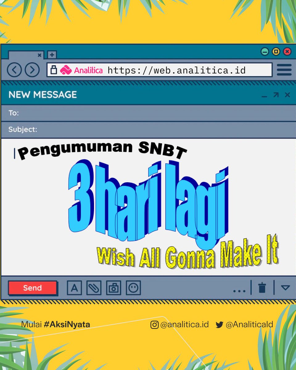 AnaliticaId's tweet photo. Semoga yang rt ini juga gonna make it 😤 https://t.co/GIVNqpL0tM