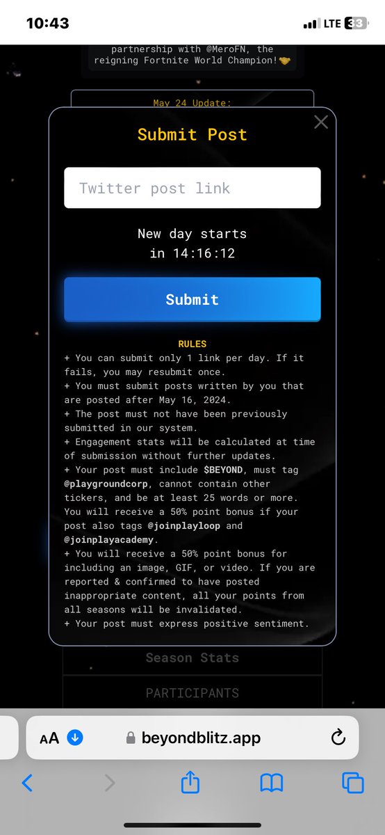 web3locki's tweet photo. ๐ Dive into the ultimate gaming experience with $Beyond! Join us at @playgroundcorp, @joinplayloop, and @joinplayacademy for endless fun and challenges. ๐ฎ #BeyondBlitz letโs fucking go๐๐๐ https://t.co/V6QGMP8sxB
