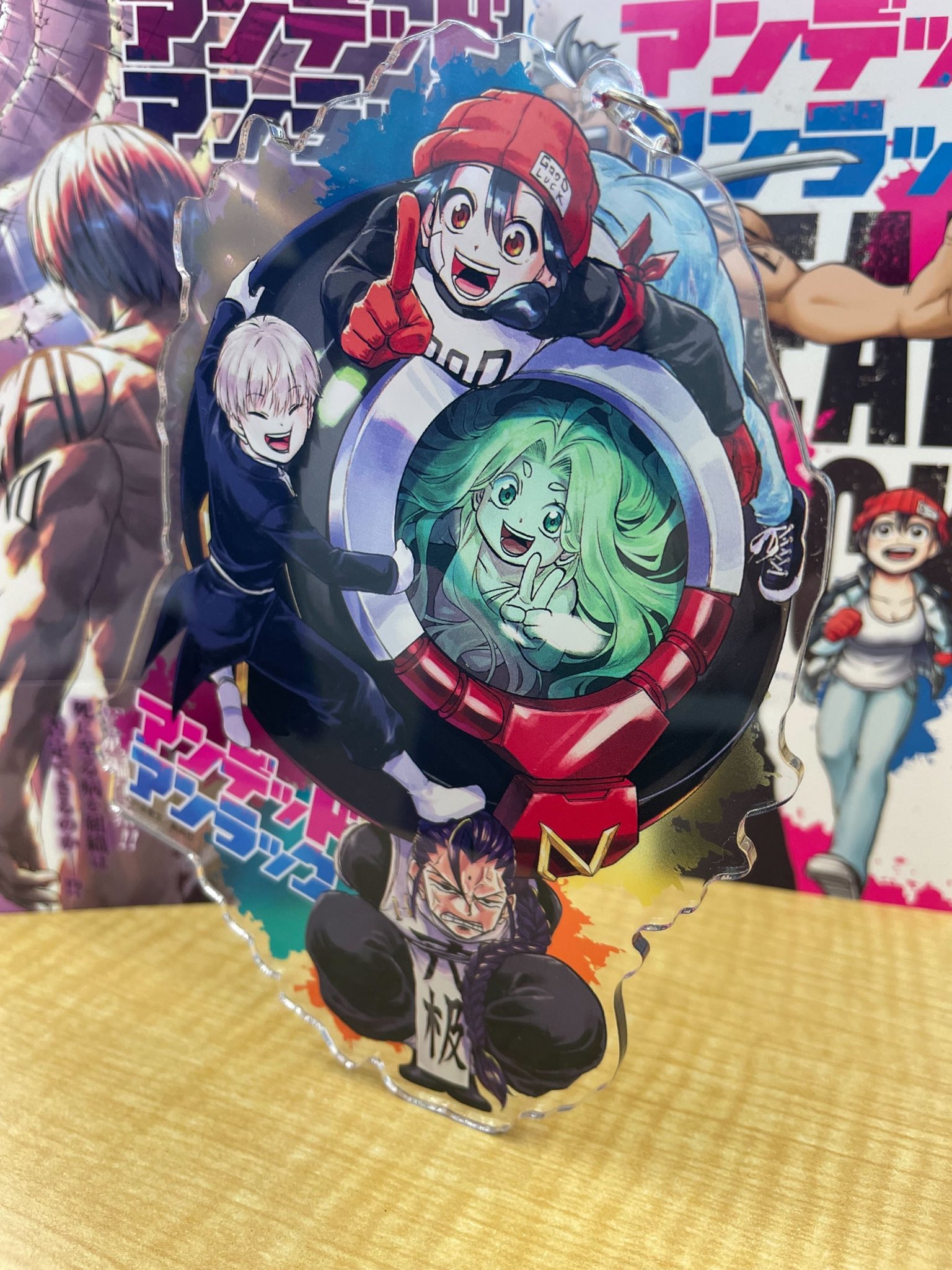 アクリルキーホルダー 4個セット UNDEAD UNLUCK アンデラ - メルカリ