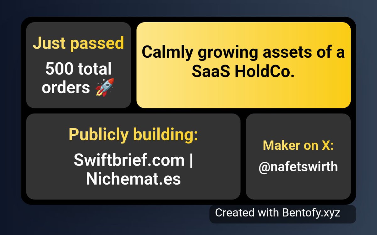 getbentofy's tweet photo. @NafetsWirth @that_igor_ Congrats Stefan! 🎉 https://t.co/wzOEvwdYdL