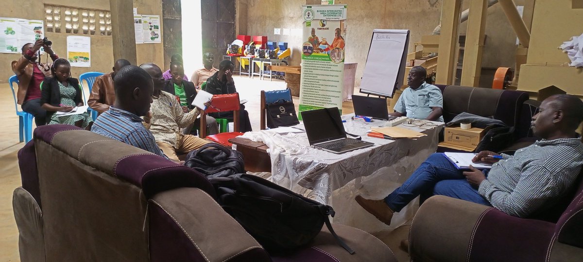 Training taking place at Bushika this morning with Goldstone with the Topic Unpacking the need for the growth planning and Sustainability.