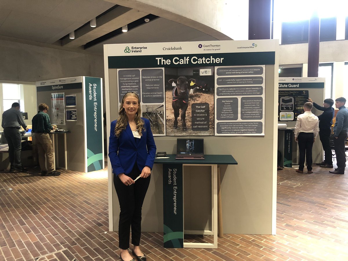 Rachel O`Dowd (@rodowdo) on Twitter photo Congrats to our <a href="/DeptOfSciSETU/">Depts of Land & Lab Science SETU Waterford</a> student Yvonne Leahy a Merit Winner at the <a href="/Entirl/">Enterprise Ireland</a> student entrepreneur awards <a href="/studententrepr1/">Student Entrepreneur Awards</a> #innovation #enterprise <a href="/SETUAgriculture/">AgricultureSETU (Waterford)</a> <a href="/SETUIreland/">South East Technological University</a> Congrats to our <a href="/DeptOfSciSETU/">Depts of Land & Lab Science SETU Waterford</a> student Yvonne Leahy a Merit Winner at the <a href="/Entirl/">Enterprise Ireland</a> student entrepreneur awards <a href="/studententrepr1/">Student Entrepreneur Awards</a> #innovation #enterprise <a href="/SETUAgriculture/">AgricultureSETU (Waterford)</a> <a href="/SETUIreland/">South East Technological University</a>