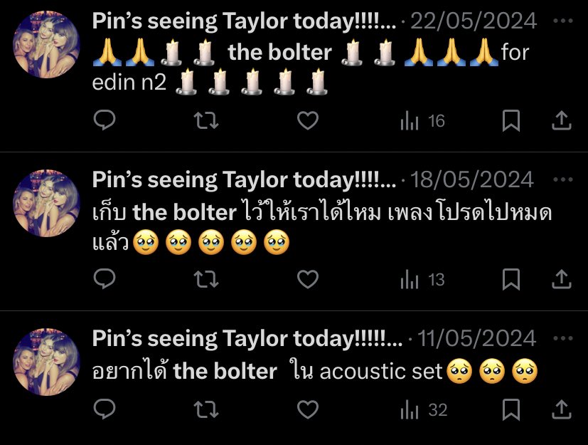 Pin saw Taylor🤍✨ tweet media