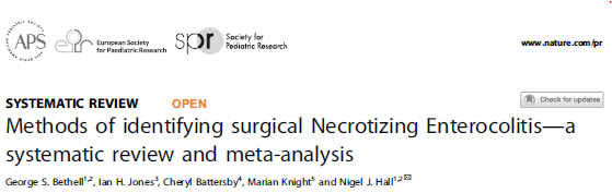 George Bethell (@gbethelluk) on Twitter photo Really pleased to see our SR (rdcu.be/dKmFN) on identification of surgical NEC now in <a href="/Ped_Research/">Pediatric Research</a>. 63 methods available but many require external validation to determine which is most effective. <a href="/NIHRresearch/">National Institute for Health and Care Research</a> <a href="/NECUK_Charity/">NEC_UK</a> <a href="/DrCBattersby/">Cheryl Battersby</a> <a href="/Marianfknight/">Marian Knight MBE</a> <a href="/nigel_j_hall/">Nigel Hall</a> Really pleased to see our SR (rdcu.be/dKmFN) on identification of surgical NEC now in <a href="/Ped_Research/">Pediatric Research</a>. 63 methods available but many require external validation to determine which is most effective. <a href="/NIHRresearch/">National Institute for Health and Care Research</a> <a href="/NECUK_Charity/">NEC_UK</a> <a href="/DrCBattersby/">Cheryl Battersby</a> <a href="/Marianfknight/">Marian Knight MBE</a> <a href="/nigel_j_hall/">Nigel Hall</a>