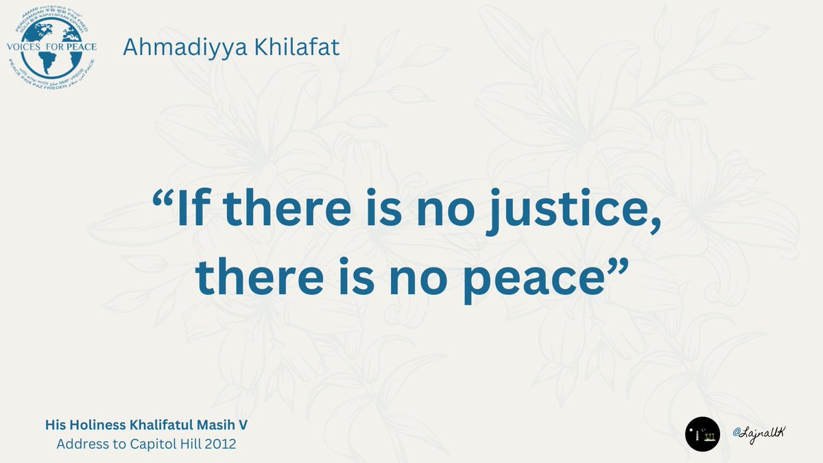 LajnaUK's tweet photo. #AhmadiyyaKhilafat
#voicesforpeace https://t.co/Y8uHIBT7oP