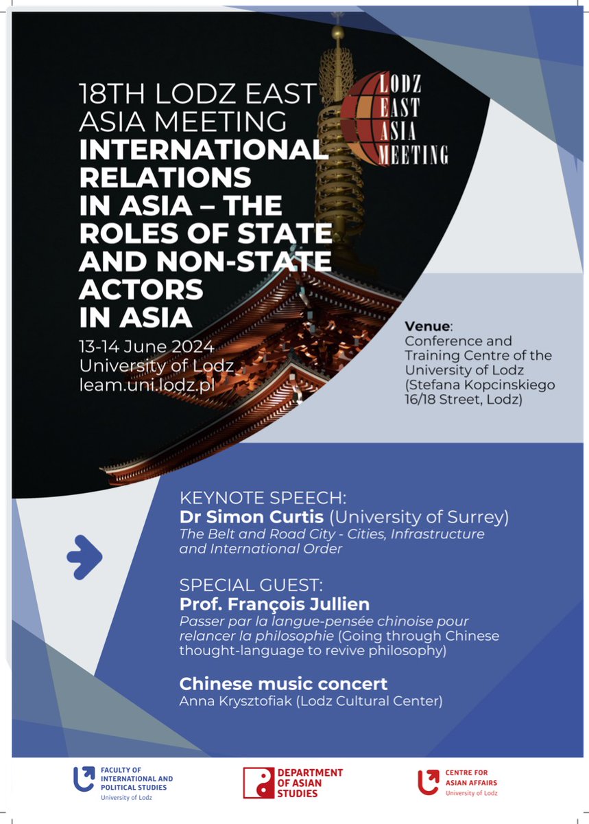 Ośrodek Spraw Azjatyckich - OSA UŁ tweet media