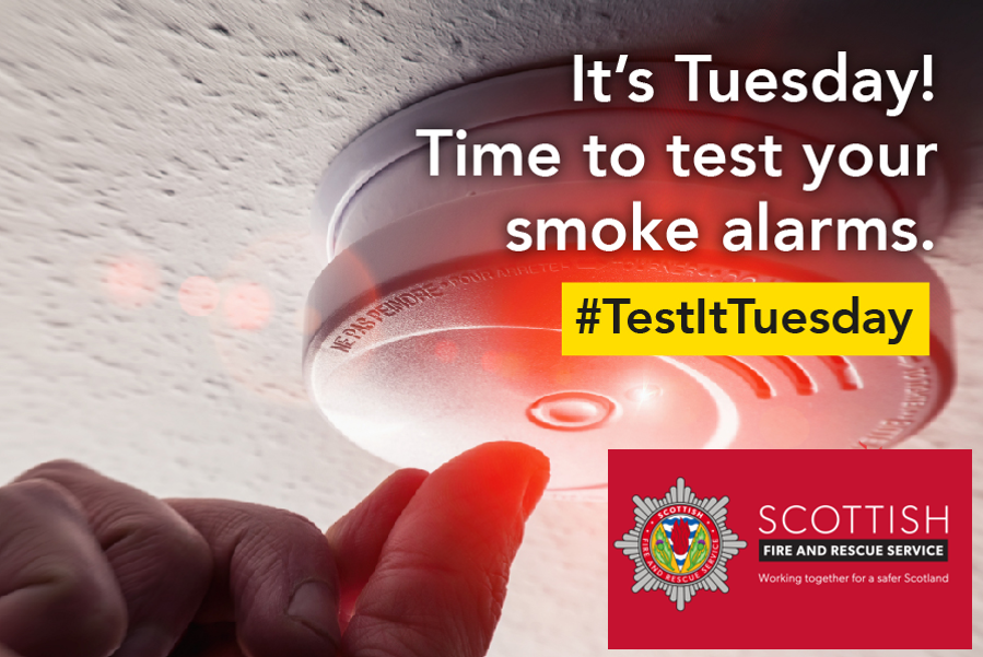It’s Test It Tuesday! Making sure you have working smoke &amp; heat alarms could save your life. Test them weekly to make sure if fire does break out everyone in your home has time to get out safely.
Alarm information: rb.gy/dy54of