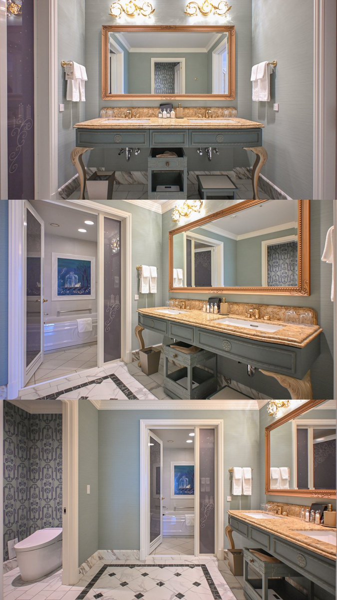 Disney_rioland's tweet image. ✨不動産屋が撮るディズニーホテル✨

東京ディズニーシー 
🦋ファンタジースプリングスホテル🌺
"グランドシャトーアルコーヴルーム4-7F"

　〜💐 Fantasy Springs Hotel 💐〜

これが1泊300,000円の客室です!!
※時期で金額前後します。

#ファンタジースプリングスホテル
#グランドシャトー #FSH