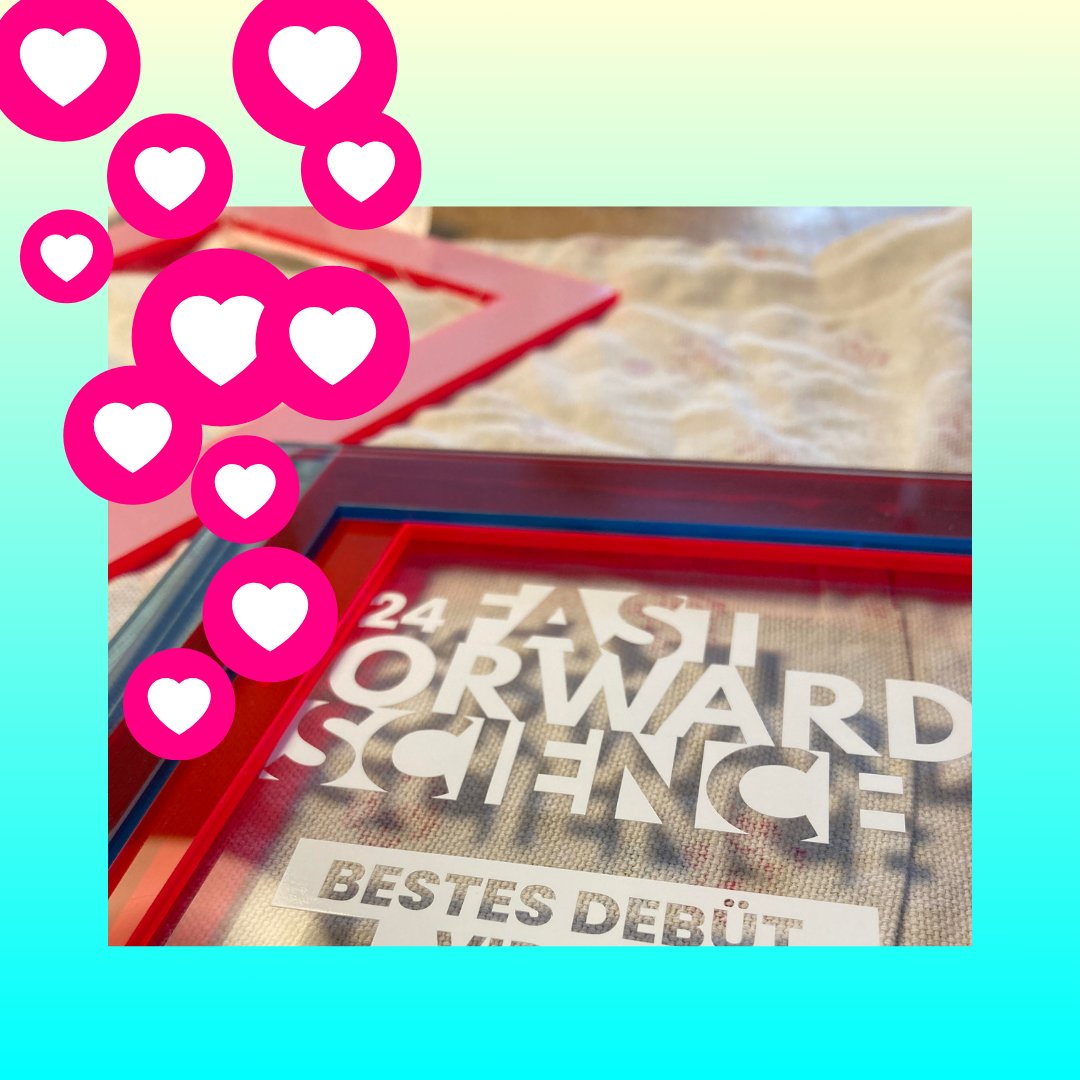 Es ist soweit!🏆Aus 118 Einreichungen für #FastForwardScience '24 hat unsere Jury die besten ausgewählt. Die Preisverleihung findet am Samstag auf der MS Wissenschaft statt. Bis dahin enthüllen wir täglich die Preisträger*innen via Insta. Schaut vorbei!
#Wisskomm