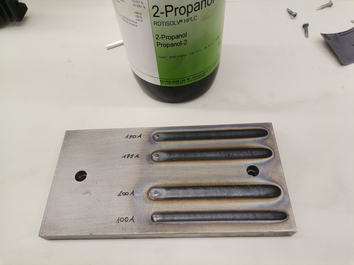 ElJuvante's tweet image. Bead on plate...
#TestRun #TIG