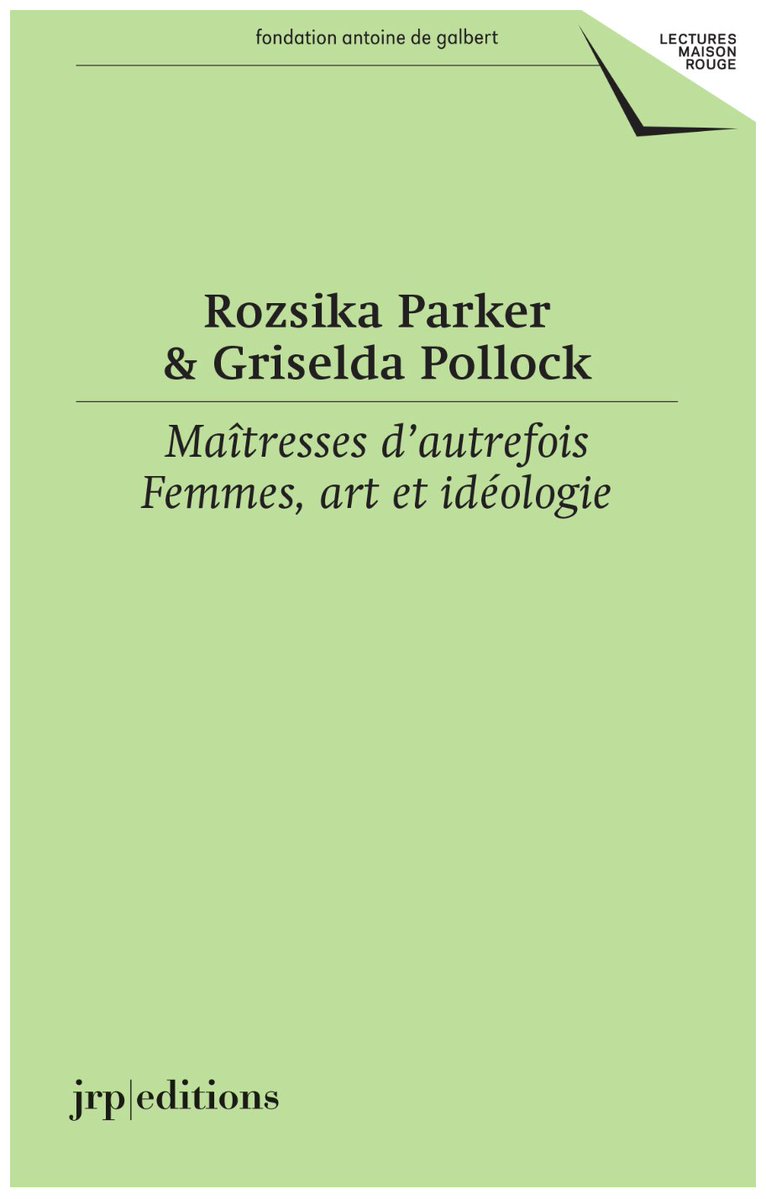 INHA_Fr's tweet photo. [#INHALab x F.A.R.] 

Rencontre avec l'historienne de l'art britannique, Griselda Pollock, co-auteure des "Maîtresses d’autrefois. Femmes, art, idéologie " 

📅 Demain 13 juin, 18h, INHA
https://t.co/IPqBgYDyMf

@JRP_Editions https://t.co/O2iS8yKaP0