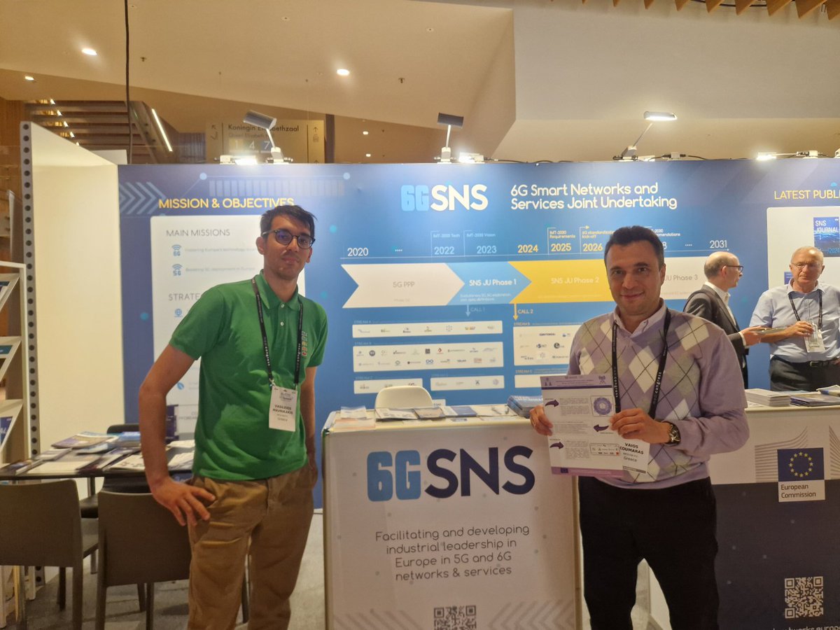 AssistIot's tweet image. #LearnaboutASSISTIoT: ASSIST-IoT project was present at @EuCNC &amp;amp; 6G Summit 2024! Our project was represented by @infolysis_gr team at the SNS booth. Find out more here: assist-iot.eu/2024/06/09/ass… 
@EU_CloudEdgeIoT @Hipeac @CORDIS_EU