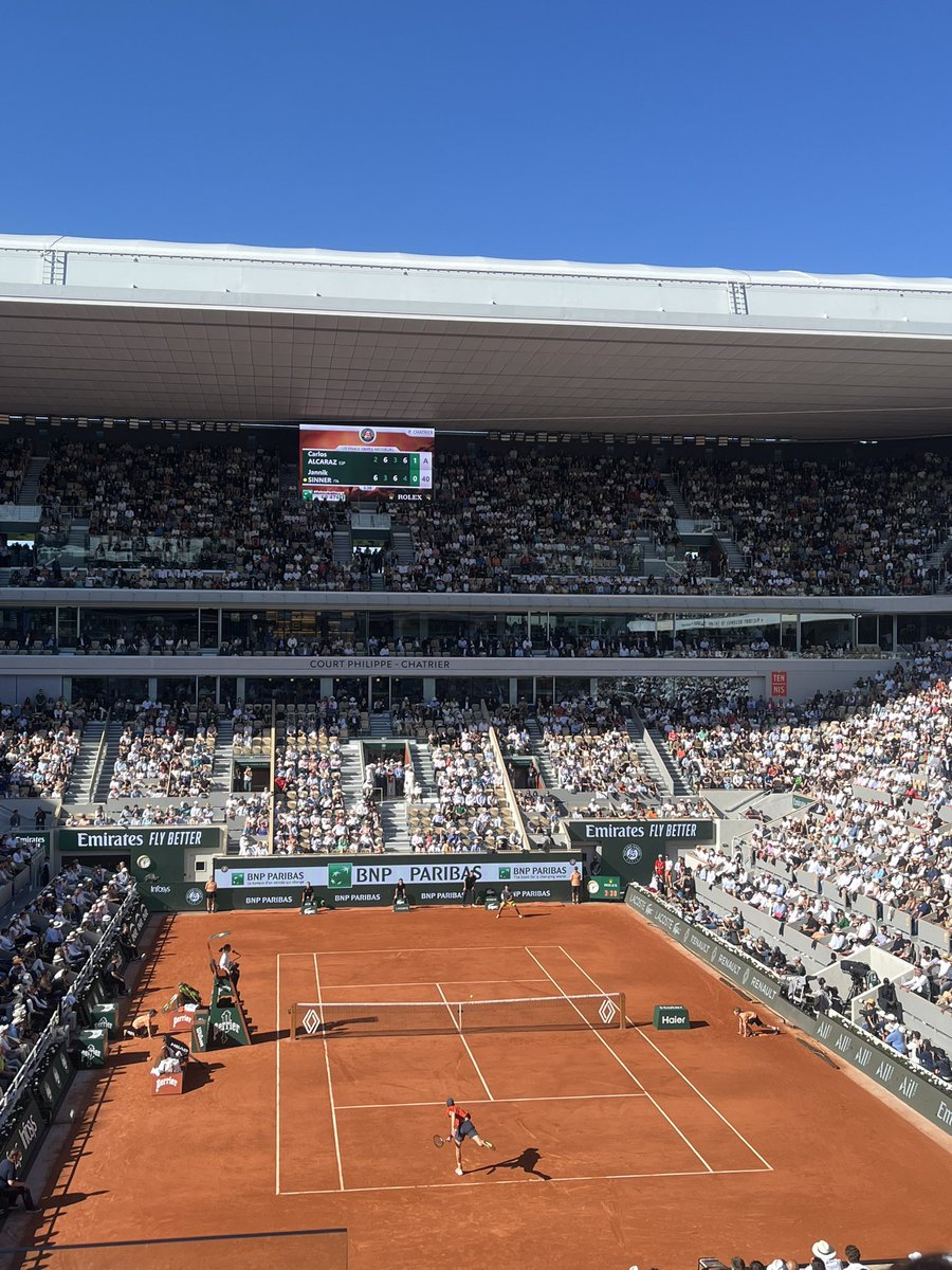 C’était #rolandgarros 2024 ! Vivement l’année prochaine 🎾🧱