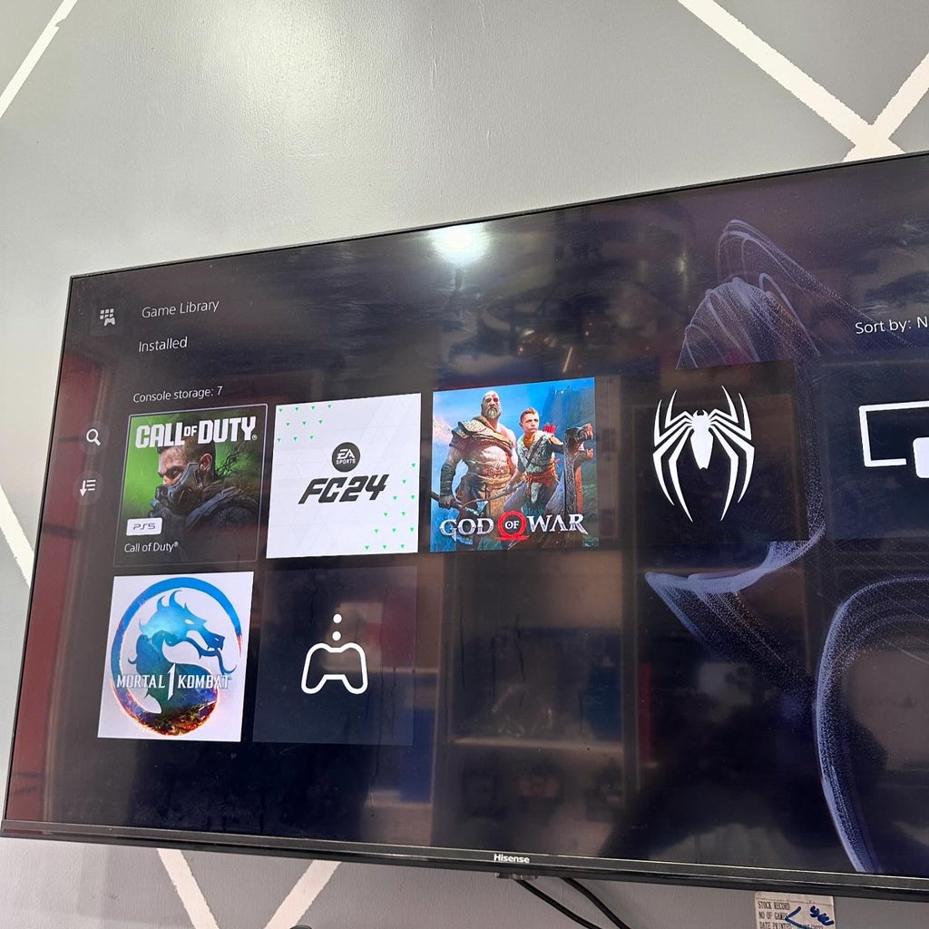 PlaystationTz's tweet photo. PLAYSTATION 5 SLIM (PS5)

BRAND NEW:

DISC VERSION:💿

5 GAMES INSTALLED:

EXCHANGE &amp; TOP UP ALLOWED FROM PS4.✅✅

PRICE:1,550,000/=

🎮🎮🎮🎮🎮🎮🎮🎮🎮🎮🎮🎮🎮🎮🎮🎮🎮🎮🎮 https://t.co/ksLCYHbDOt