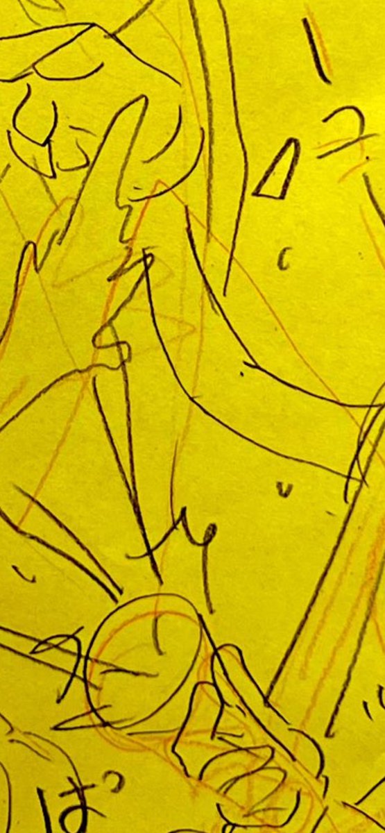 「色んな人に摩天楼は?言われたが、ここや 鉛筆いれわすれ 数分落書き垂れ流しだから」|横田守 mamoru yokota 半死半生のイラスト