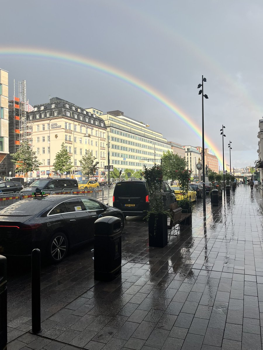 RunningManLNK's tweet image. The view from Central Station in Stockholm yesterday evening was spectacular! #Stockholm
