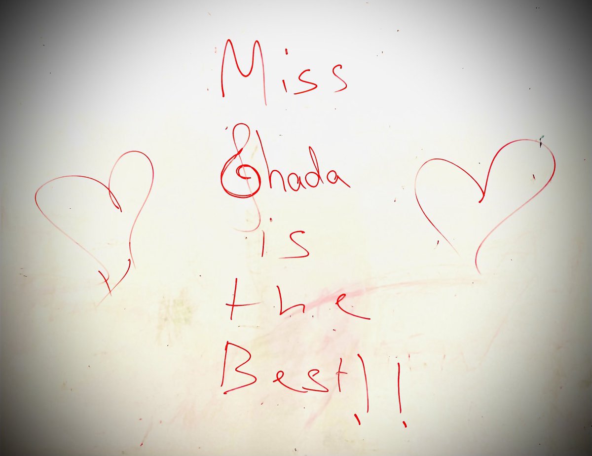 Thank you for my unknown student who came and wrote his feelings on my board. 
🙏Hope I was there that moment to thank you directly🌹❤️. ⁦