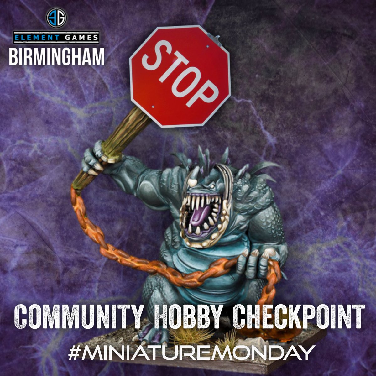 Head on over to our FB Community Group and share your latest completed miniatures. #wargaming #paintingminiatures #miniaturemonday #hobbycheckpoint