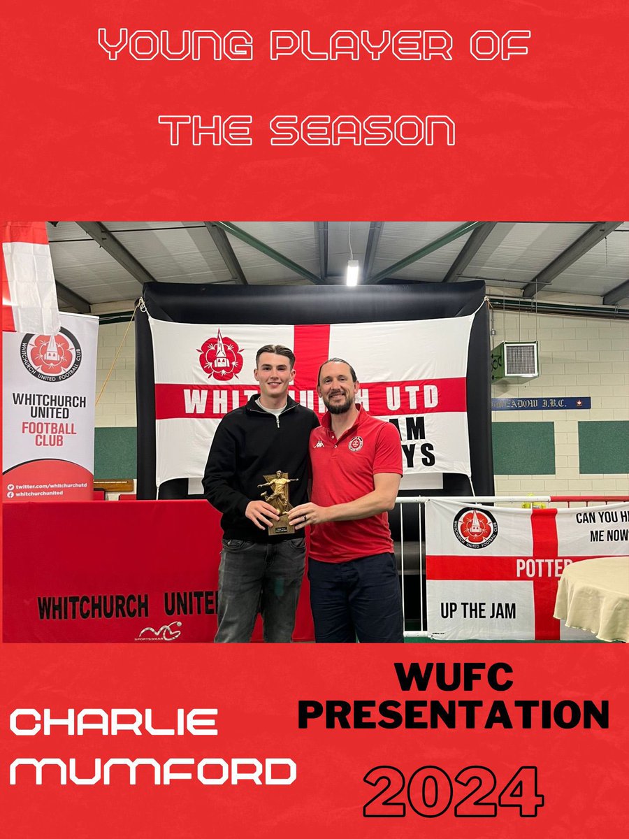 CharlieMumford8's tweet photo. Great season on a personal note. Thank you to everyone @Whitchurchutd

Looking forward to getting out to the states and starting the next stage of the journey🇺🇸⚽️ https://t.co/MPkxeDYpTy