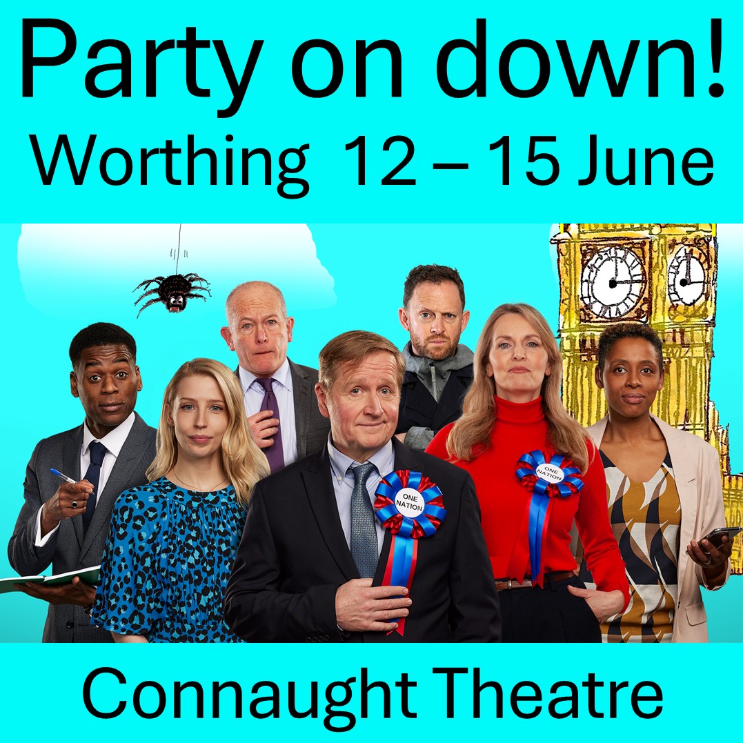 Party Games 2024 (@partygamesplay) on Twitter photo 📢We've packed our bags and are headed to the next borough, the seaside town of #Worthing in #WestSussex.❤️Party on down to #PartyGames! <a href="/wtmworthing/">Worthing Theatres and Museum</a>. Opens Weds night. A brilliant new #comedy written by a #Westminster insider!
🎟️shorturl.at/ELdXX
#politics #comedy #theatre 📢We've packed our bags and are headed to the next borough, the seaside town of #Worthing in #WestSussex.❤️Party on down to #PartyGames! <a href="/wtmworthing/">Worthing Theatres and Museum</a>. Opens Weds night. A brilliant new #comedy written by a #Westminster insider!
🎟️shorturl.at/ELdXX
#politics #comedy #theatre