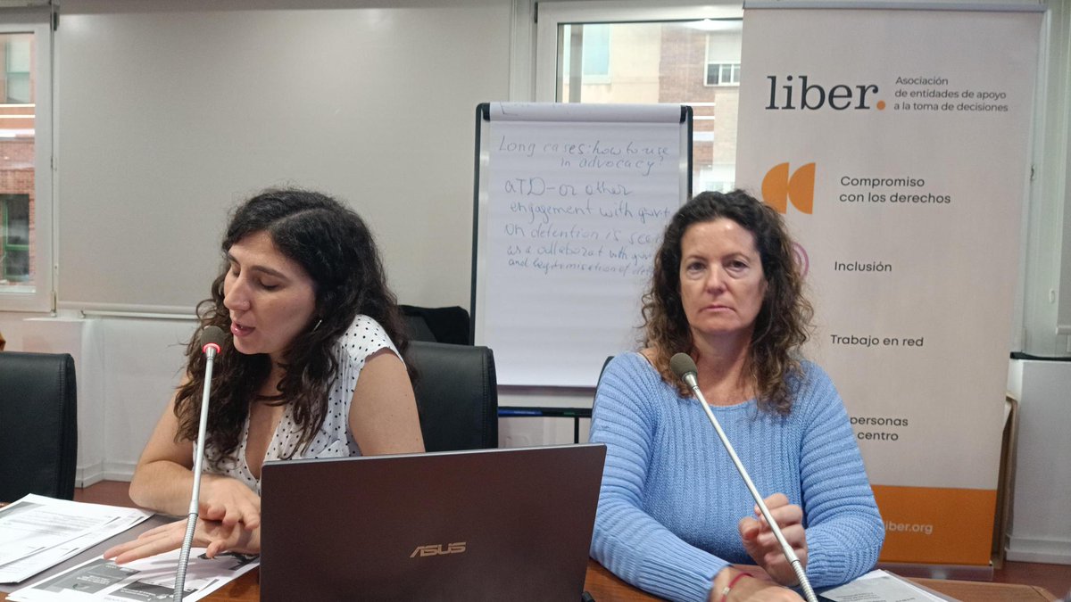 AsociacionLiber's tweet photo. Comenzamos el III Encuentro sobre #género y #discapacidad de Liber con Cristina Soler, responsable del área de #PlanesDeIgualdad y Formación @fmprogresistas.
Nos habla de la importancia y obligatoriedad de todas las empresas y entidades de contar con un #ProtocoloDeAcoso. https://t.co/RJhX0KIqnS
